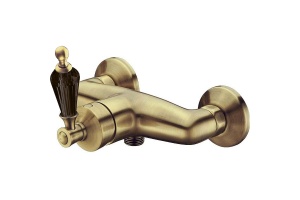 Смеситель для душа Boheme Vogue бронза с черным Swarovski