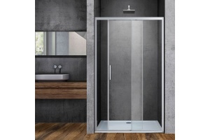 Душевая дверь в нишу Vincea Soft VDS-3SO100CL 100 см, стекло прозрачное, хром