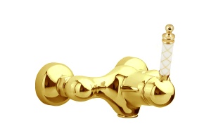 Смеситель для душа Boheme Murano золото