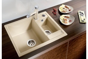 Мойка из гранита Blanco Metra бежевый (516158) - 3