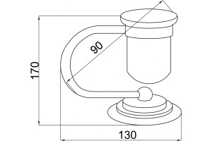 Стакан Boheme Murano 10911-CR - 2