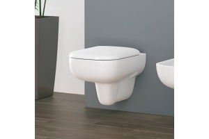 Чаша для подвесного унитаза Geberit Smyle белый, без сиденья (500.210.01.1)  - 3