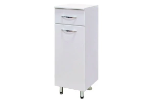 Тумба Onika Каприз 30 с ящиком и бельевой корзиной, белый (403003) - 2