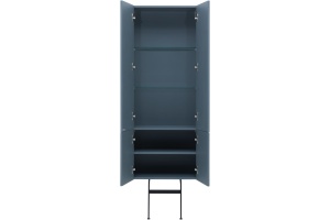 Шкаф пенал Allen Brau Reality 60 подвесной синий матовый - 3