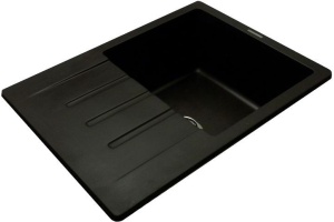 Мойка кухонная Lava L1 чёрный металлик - 2