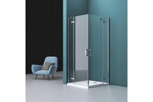 Душевой уголок BelBagno Kraft 100х80 хром (KRAFT-AH-22-100/80-C-Cr-R) - 2