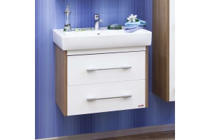 Тумба для комплекта Sanflor Ларго 2 70 вяз швейцарский, белая