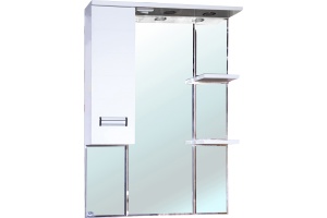 Зеркало-шкаф Bellezza Сиена 80 L белый
