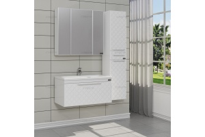 Зеркало-шкаф СанТа Стандарт 80 фацет - 2