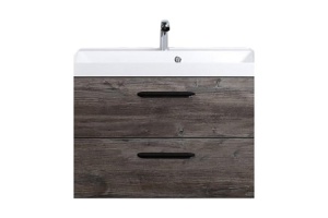 Комплект мебели Belbagno Aurora 80 темное дерево - 3