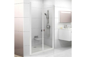 Душевая дверь в нишу Ravak CSD2-100 Transparent, профиль белый