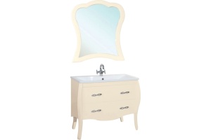 Тумба с раковиной Bellezza Грация 80 бежевая - 2