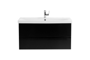 Тумба с раковиной Belbagno Marino-Cer 80 черный