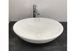 Раковина накладная Ceramalux N белый (9022) - 2