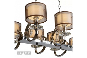 Подвесная люстра iLamp Mario RM16001/8PCR - 2