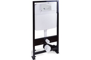 Система инсталляции для унитазов SantiLine SL-01 с овальной кнопкой смыва - 2