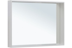 Зеркало Allen Brau Reality 100 с подсветкой серебро матовый - 3