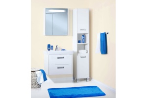 Тумба с раковиной Бриклаер Палермо 70/3 подвесная, с 2 ящиками - 2