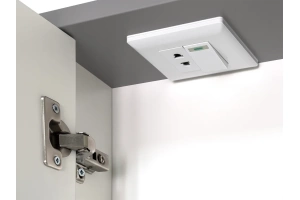 Зеркало Brevita Balaton 75 L, белое (BAL-04075-01-Л) - 2