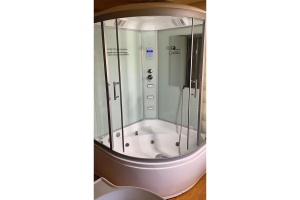 Душевой бокс Frank 130х130 с гидромассажем и баней - 3