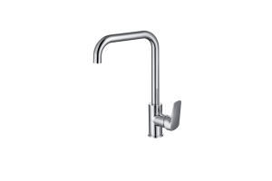 AQ1081CR ВЕГА смеситель для кухни (квадратный излив)