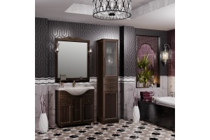 Мебель для ванной Opadiris Тибет 85 с декоративной решеткой, нагал - 2