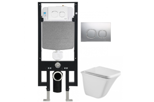 Комплект Weltwasser AMBERG 497 + ROTBACH 004 GL-WT + AMBERG RD-MT CR (10000006657)