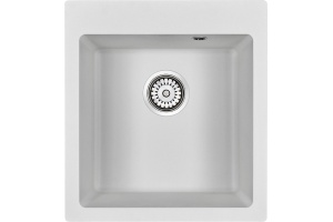 Мойка кухонная Paulmark Zemar PM104651-WH белая