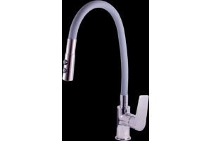 Смеситель для кухни Rav Slezak Colorado с гибким изливом хром - серый