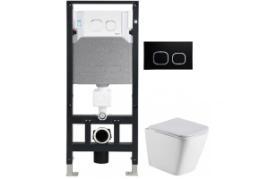 Комплект Weltwasser AMBERG 506 + GELBACH 004 GL-WT + AMBERG RD-BL (10000006775)