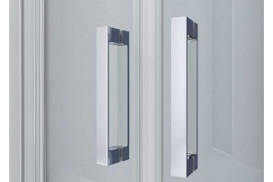 Душевой уголок Vincea Alpha VSQ-3AL800MT 80x80, профиль хром, стекло текстурное - 3