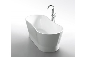 Акриловая ванна BELBAGNO 165х70 белый (BB406-1650-730) - 2