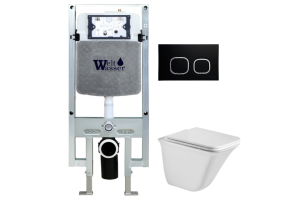 Комплект Weltwasser AMBERG 497 ST + ROTBACH 004 GL-WT + AMBERG RD-BL (10000006743)