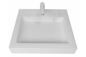 Раковина Stella Polar Солярис 60х60 на стиральную машину белый 