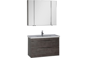 Мебель для ванной Aquanet Эвора 100 дуб антик