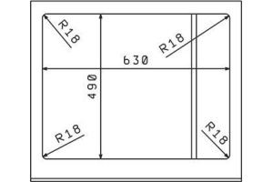 Мойка кухонная Florentina Липси 650 шампань - 3