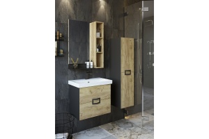 Зеркало Sanflor Выборг 60 дуб золотой (С16295) - 3