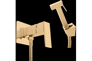Гигиенический душ Rav Slezak Loira со смесителем золото