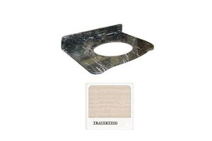 Столешница в ванную комнату Cezares Emma Travertino (EM/03.M1)