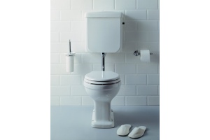 Крышка-сиденье Simas Londra LO002 белая, петли хром - 3