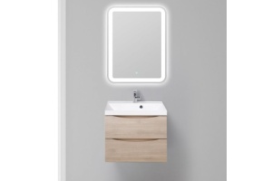 Тумба под раковину Belbagno Marino-Cer 60 светлое дерево - 2