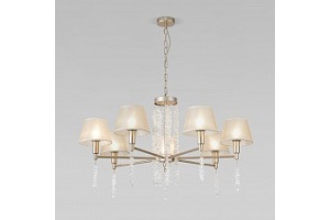 Подвесная люстра Eurosvet Charuel 60148/7 матовое золото - 2
