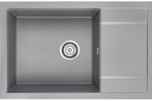 Мойка кухонная Paulmark Verlass 78 серый матовый