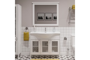 Мебель для ванной STWORKI Хельсингборг 105 белая