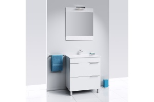 Мебель для ванной Aqwella Brig 75 напольная, белая