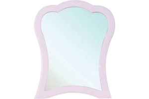 Зеркало Bellezza Грация 80 розовое