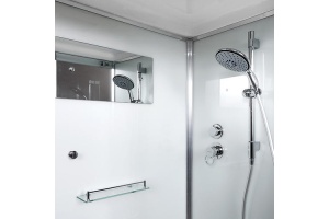 Душевая кабина Deto K 100х100 с электрикой, хром (K401SEL) - 3