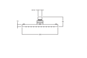 Верхний душ Jacob Delafon July E21761-CP - 2