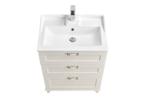 Тумба под раковину напольная Aquaton Леон 65 белый