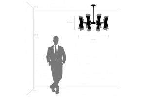 Люстра на штанге Lightstar Strato 817162 - 2